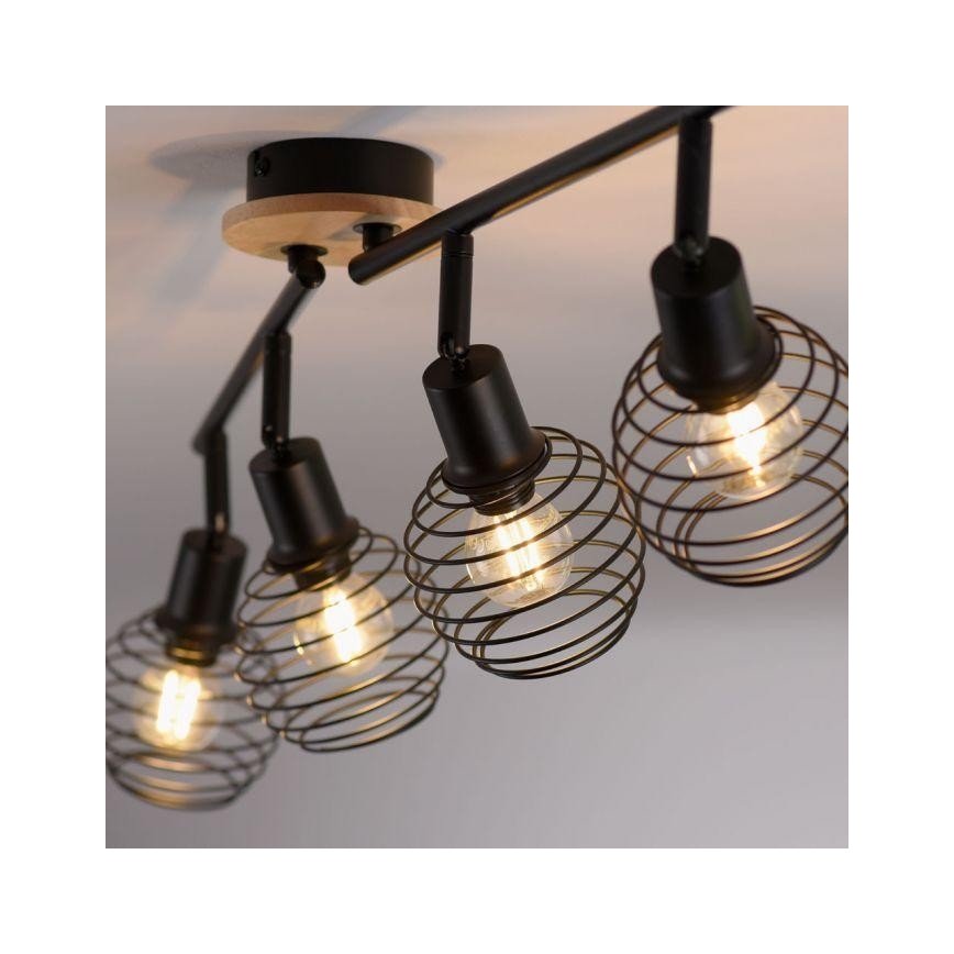 Leuchten Direkt 15924-79 - Spotlampe EUGEN 4xE14/40W/230V eg