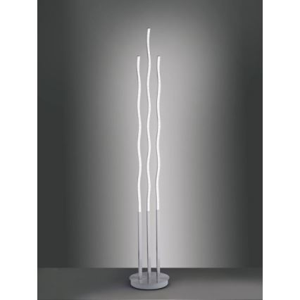 Leuchten Direkt 16268-55 - LED gulvlampe dæmpbar RGB-farver WAVE LED/31W/230V + fjernbetjening