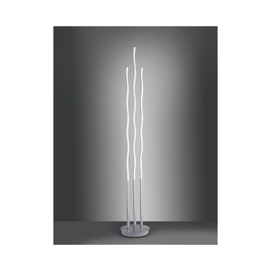Leuchten Direkt 16268-55 - LED gulvlampe dæmpbar RGB-farver WAVE LED/31W/230V + fjernbetjening