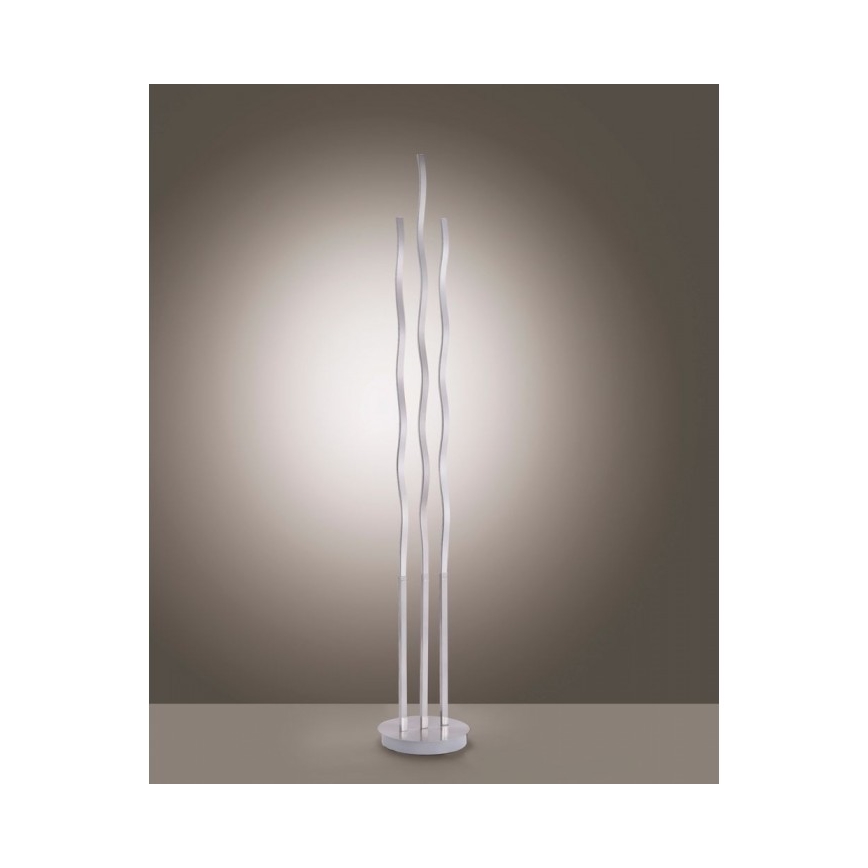 Leuchten Direkt 16268-55 - LED gulvlampe dæmpbar RGB-farver WAVE LED/31W/230V + fjernbetjening