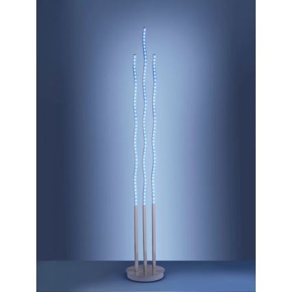Leuchten Direkt 16268-55 - LED gulvlampe dæmpbar RGB-farver WAVE LED/31W/230V + fjernbetjening
