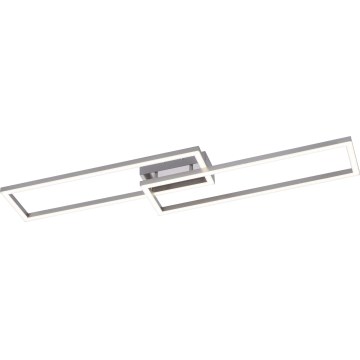 Leuchten Direkt 16430-55 - LED RGBW Dæmpbar loftlampe MAXI 2xLED/18W/230V 2700-5000K mat krom + fjernbetjening