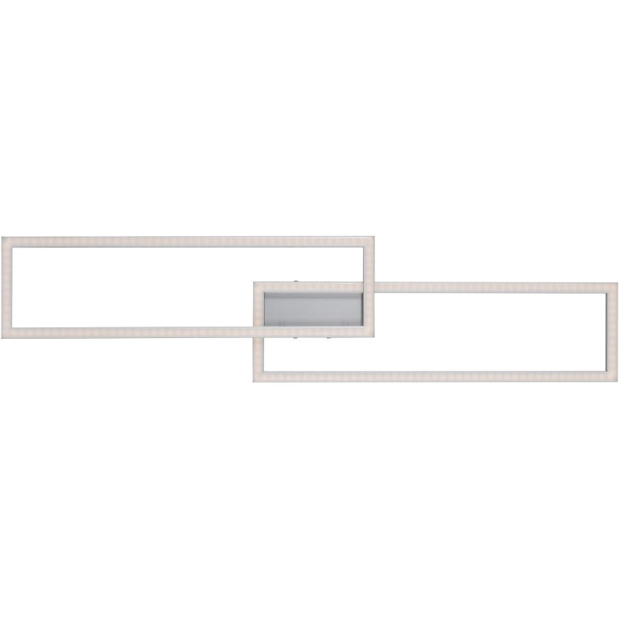 Leuchten Direkt 16430-55 - LED RGBW Dæmpbar loftlampe MAXI 2xLED/18W/230V 2700-5000K mat krom + fjernbetjening