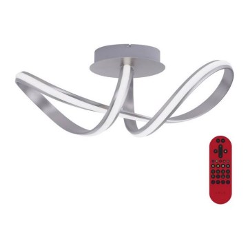 Leuchten Direkt 18431-55 - LED RGB dæmpbar loftlampe MELINDA LED/28W/230V + fjernbetjening