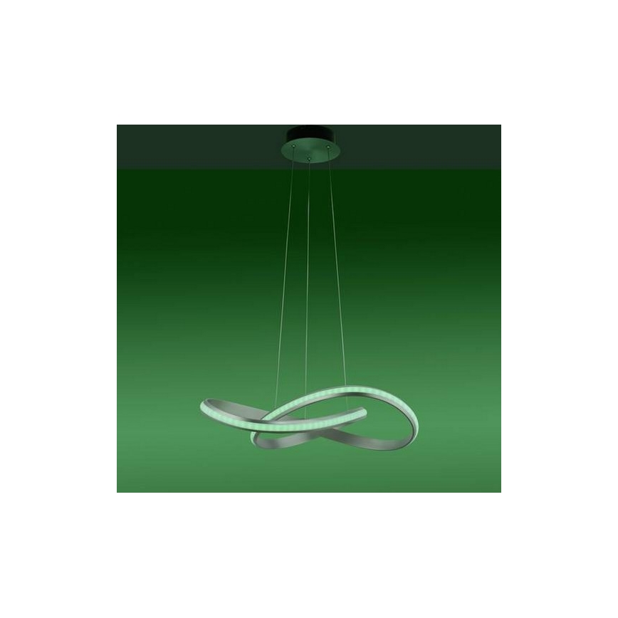 Leuchten Direkt 18432-55 - LED pendel dæmpbar RGB-farver MELINDA LED/28W/230V