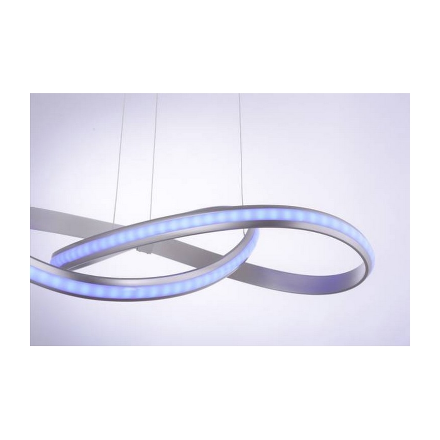 Leuchten Direkt 18432-55 - LED RGB dæmpbar loftlampe på kabel MELINDA LED/28W/230V + fjernbetjening