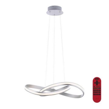 Leuchten Direkt 18432-55 - LED RGB dæmpbar loftlampe på kabel MELINDA LED/28W/230V + fjernbetjening
