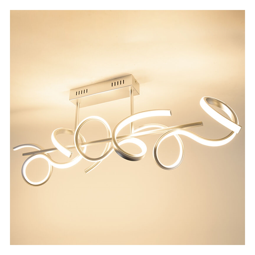 Leuchten Direkt 19032-21 - LED loftlampe dæmpbar CURLS LED/25,8W/230V
