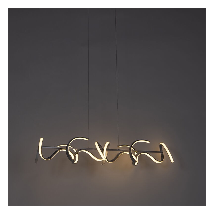Leuchten Direkt 19033-21 - LED dæmpbar loftlampe på kabel CURLS LED/40,8W/230V