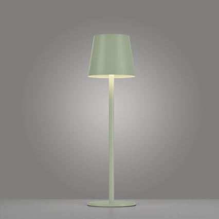 Leuchten Direkt 19250-43 - LED Udendørs bordlampe dæmpbar og genopladelig EURIA LED/3W/5V IP54 grøn