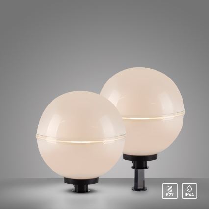 Leuchten Direkt 19324-16-2 - SÆT 2x Udendørslampe 1xE27/40W/230V diameter 40 cm IP44