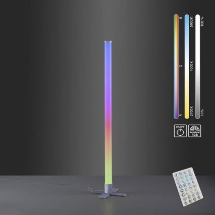 Leuchten Direkt 19902-21 - LED lampe dæmpbar RGB-farver RINGO LED/10W/230V + fjernbetjening