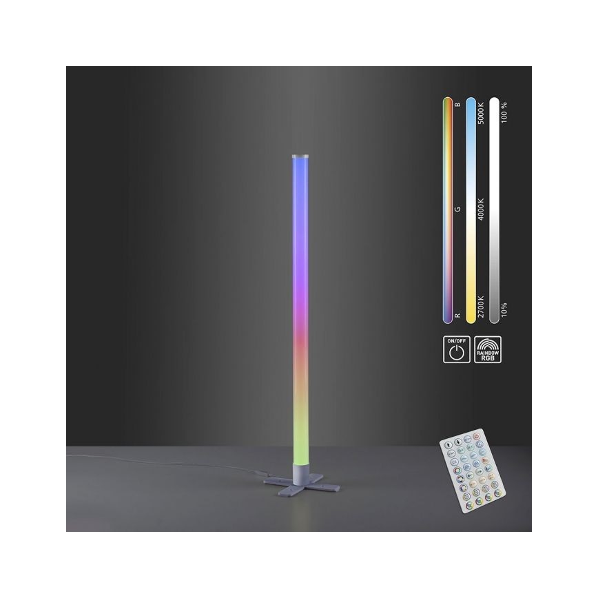 Leuchten Direkt 19902-21 - LED lampe dæmpbar RGB-farver RINGO LED/10W/230V + fjernbetjening