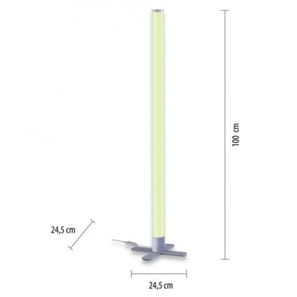 Leuchten Direkt 19902-21 - LED lampe dæmpbar RGB-farver RINGO LED/10W/230V + fjernbetjening