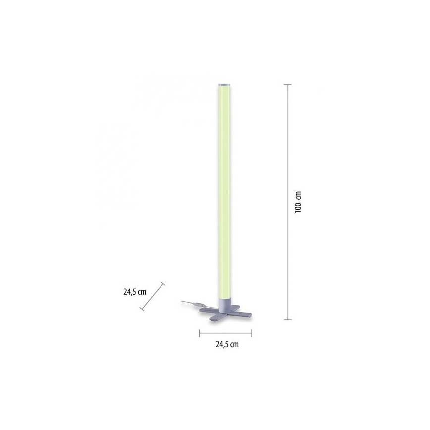 Leuchten Direkt 19902-21 - LED lampe dæmpbar RGB-farver RINGO LED/10W/230V + fjernbetjening
