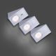 Leuchten Direkt 84111-55-3 - 3x LED møbellampe med sensor THEO LED/3,6W/230V