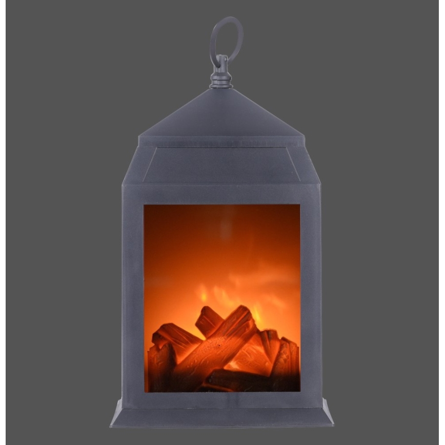 Leuchten Direkt 86220-18 - Dekorativ LED lanterne CHIMNEY LED/0,6W/3xAAA