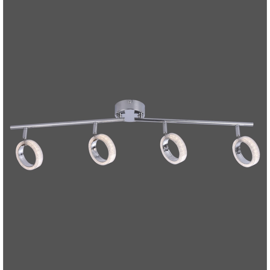 Leuchten Direkt L10504-17 - LED spotlampe ANGELO 4xLED/3,5W/230V