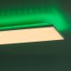 Leuchten Direkt - LED loftlampe dæmpbar RGB-farver GUSTAV LED/27,3W/230V + LED/1,4W 2700-5000K + fjernbetjening