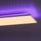 Leuchten Direkt - LED loftlampe dæmpbar RGB-farver GUSTAV LED/27,3W/230V + LED/1,4W 2700-5000K + fjernbetjening