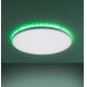 Leuchten Direkt 15602-16 - LED loftlampe dæmpbar RGBW-farver GUSTAV LED/20,3W/230V + LED/1,8W 2700-5000K + fjernbetjening