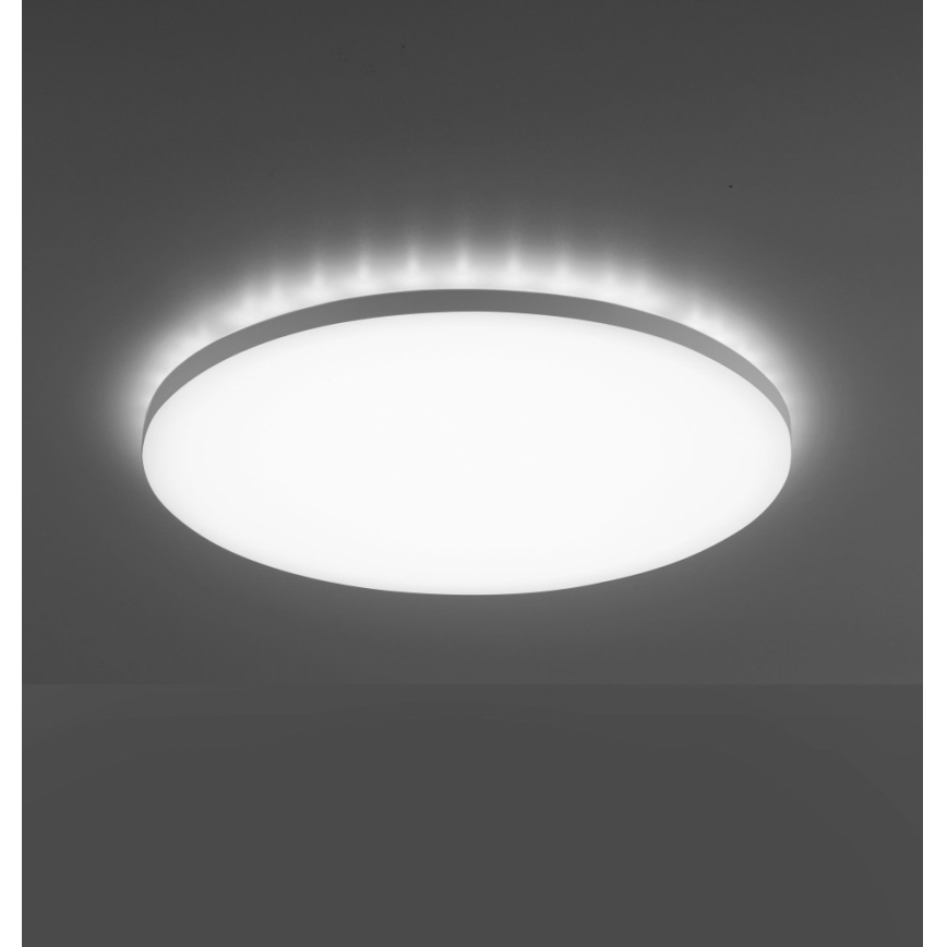 Leuchten Direkt 15602-16 - LED loftlampe dæmpbar RGBW-farver GUSTAV LED/20,3W/230V + LED/1,8W 2700-5000K + fjernbetjening