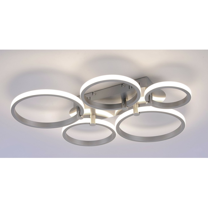 Leuchten Direkt 12112-55 - LED overflademonteret loftlampe JOHANNA 2xLED/11,5W/230V+2xLED/9W+LED/7W