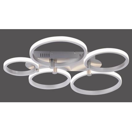 Leuchten Direkt 12112-55 - LED overflademonteret loftlampe JOHANNA 2xLED/11,5W/230V+2xLED/9W+LED/7W