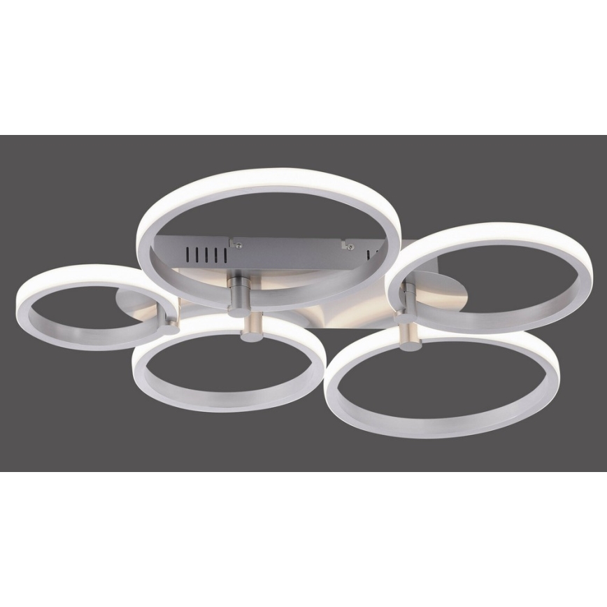 Leuchten Direkt 12112-55 - LED overflademonteret loftlampe JOHANNA 2xLED/11,5W/230V+2xLED/9W+LED/7W