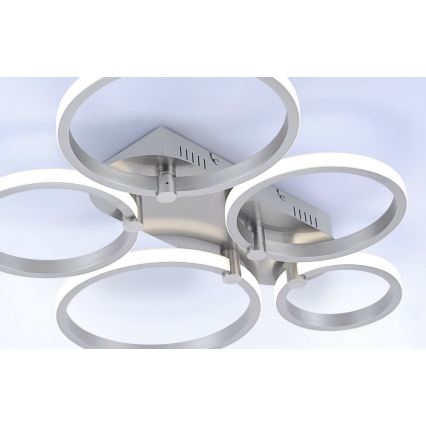 Leuchten Direkt 12112-55 - LED overflademonteret loftlampe JOHANNA 2xLED/11,5W/230V+2xLED/9W+LED/7W