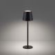 Leuchten Direkt 19250-18 - LED Udendørs bordlampe dæmpbar og genopladelig EURIA LED/3W/5V IP54 sort