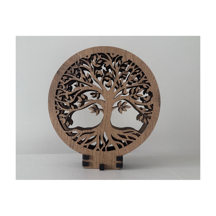 Li-Go 23648/DUB2 - Dæmpbar LED-borddekoration LED/12W/230V 30x31 cm eg/Livets træ