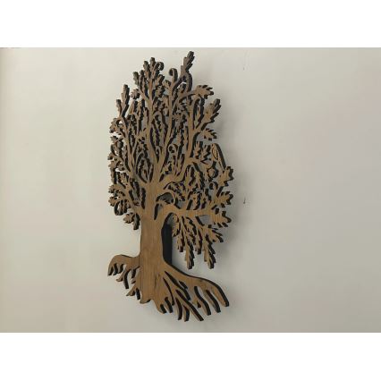 Li-Go 23673/DUB2 - LED dæmpbar vægdekoration LED/10W/5V 20000 mAh 45x55 cm eg + fjernbetjening