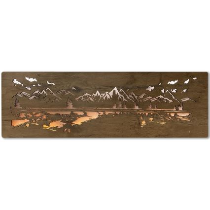 Li-Go 4778/A/4 - Dæmpbar LED-vægdekoration LED/10W/5V 30000 mAh 120x40 cm Eg/Sø