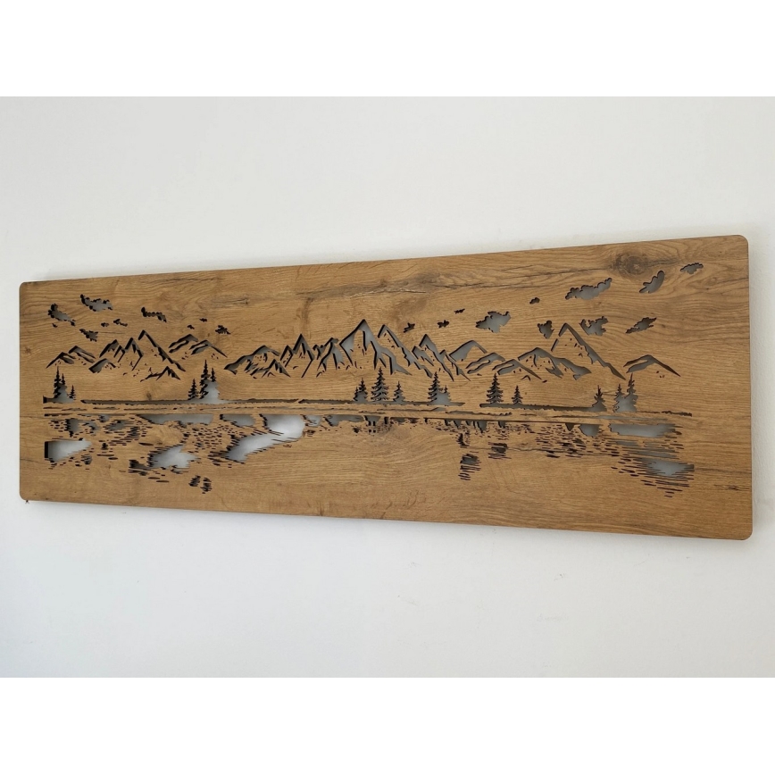 Li-Go 4778/A/4 - Dæmpbar LED-vægdekoration LED/10W/5V 30000 mAh 120x40 cm Eg/Sø