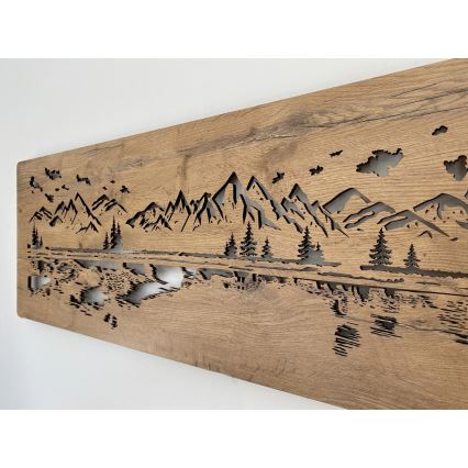 Li-Go 4778/A/4 - Dæmpbar LED-vægdekoration LED/10W/5V 30000 mAh 120x40 cm Eg/Sø