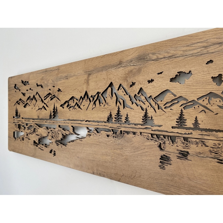 Li-Go 4778/A/4 - Dæmpbar LED-vægdekoration LED/10W/5V 30000 mAh 120x40 cm Eg/Sø