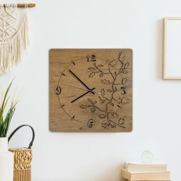 Li-Go 5499/DUB2 - Vægur 1xAA 40x40 cm eg