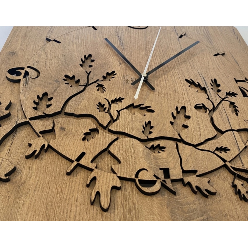 Li-Go 5499/DUB2 - Vægur 1xAA 40x40 cm eg