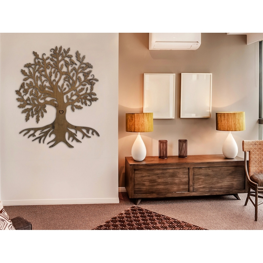 Li-Go 5729/DUB2 - LED vægdekoration med bevægelsessensor LED/10W/5V 90x110 cm eg