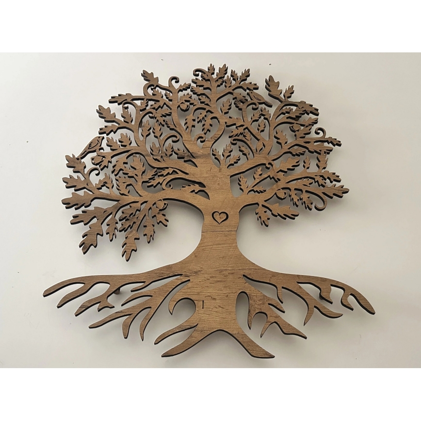 Li-Go 5729/DUB2 - LED vægdekoration med bevægelsessensor LED/10W/5V 90x110 cm eg