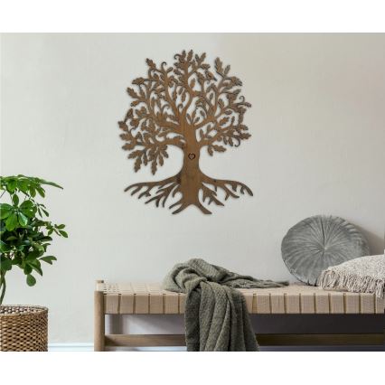 Li-Go 5732/DUB/S2 - Dæmpbar LED-vægdekoration LED/10W/5V 20000 mAh 68x80 cm eg