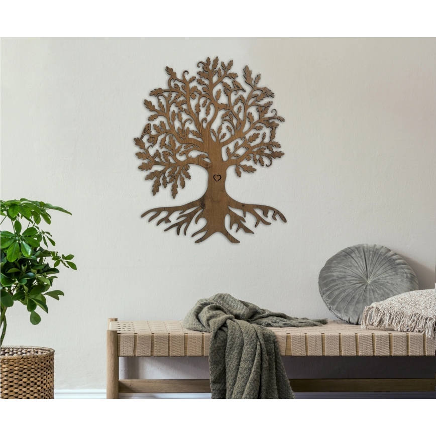 Li-Go 5732/DUB/S2 - Dæmpbar LED-vægdekoration LED/10W/5V 20000 mAh 68x80 cm eg