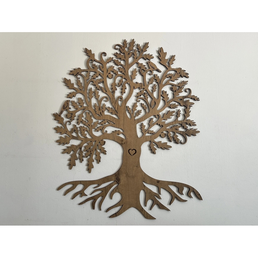 Li-Go 5732/DUB/S2 - Dæmpbar LED-vægdekoration LED/10W/5V 20000 mAh 68x80 cm eg