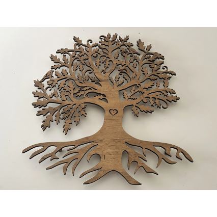 Li-Go 5732/DUB/S2 - Dæmpbar LED-vægdekoration LED/10W/5V 20000 mAh 68x80 cm eg