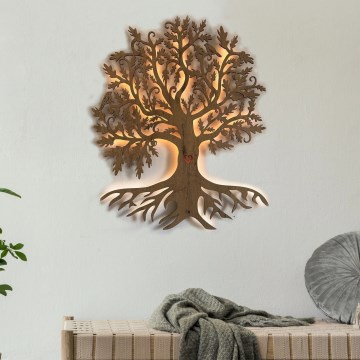 Li-Go 5739/DUB2 - Dæmpbar LED-vægdekoration LED/10W/230V 68x80 cm eg