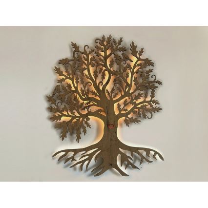 Li-Go 5739/DUB2 - Dæmpbar LED-vægdekoration LED/10W/230V 68x80 cm eg