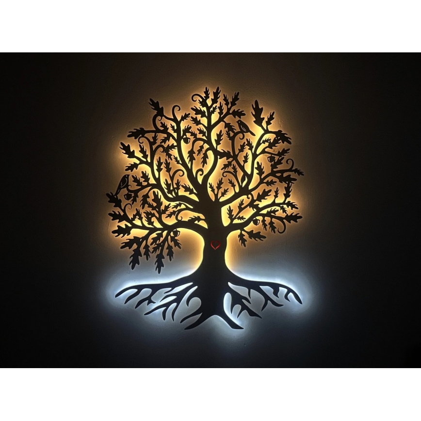 Li-Go 5742/DUB2 - LED-dæmpbar vægdekoration LED/10W/230V 90x110 cm eg