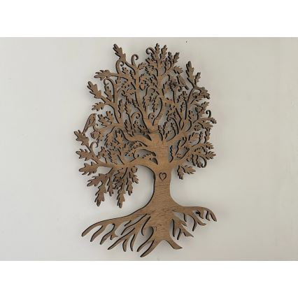 Li-Go 5742/DUB2 - LED-dæmpbar vægdekoration LED/10W/230V 90x110 cm eg