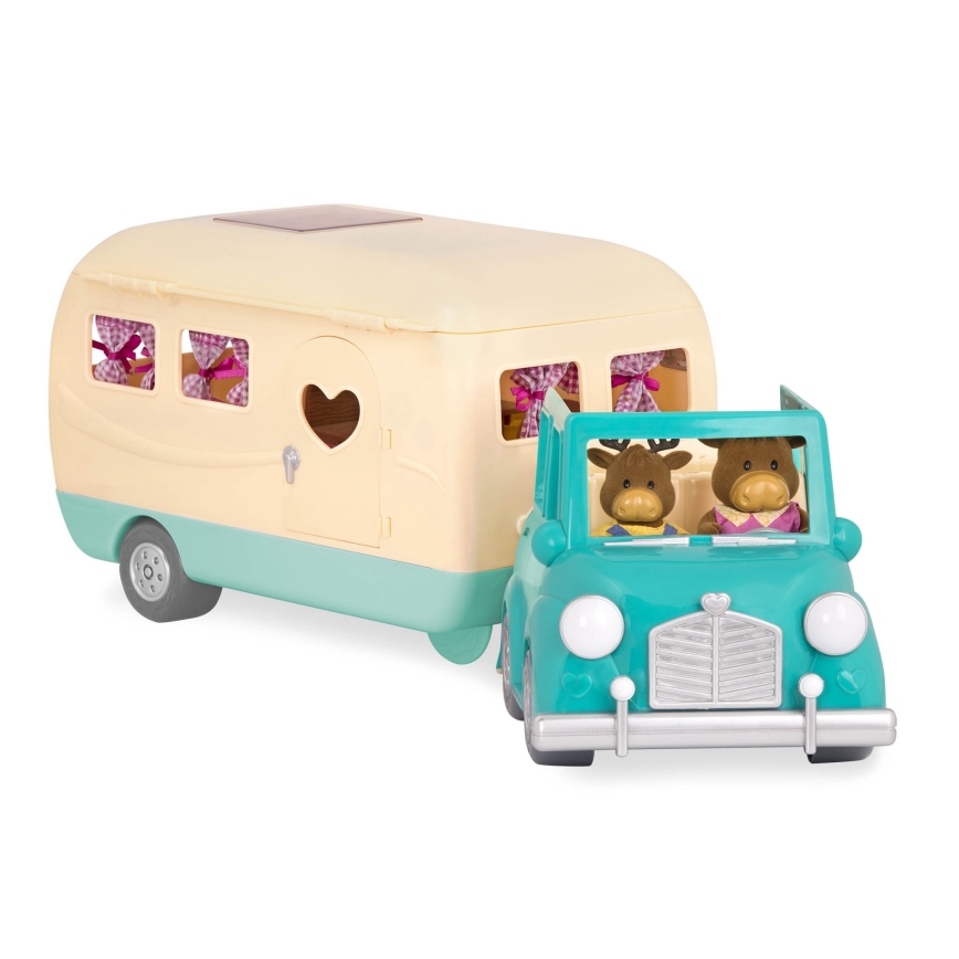 Li'l Woodzeez - Legesæt HAPPY CAMPER camping